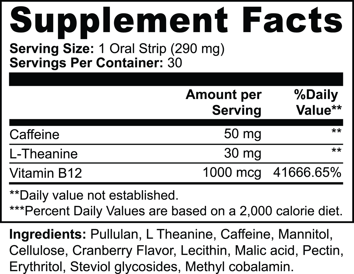 Energy Boost Strips