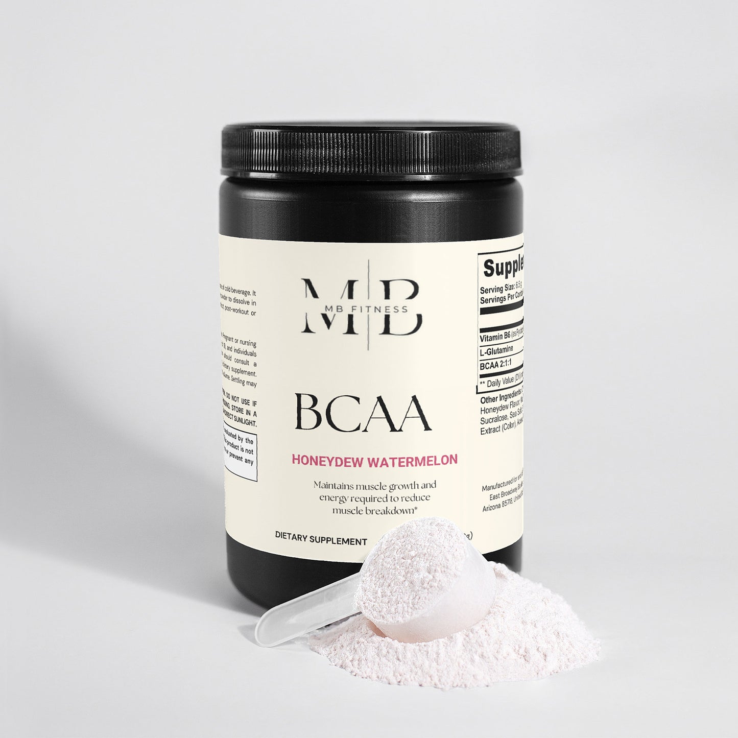 BCAA Post Workout Powder (Honeydew/Watermelon)