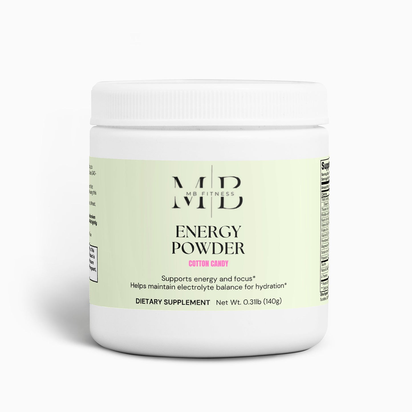 Energy Powder (Cotton Candy)